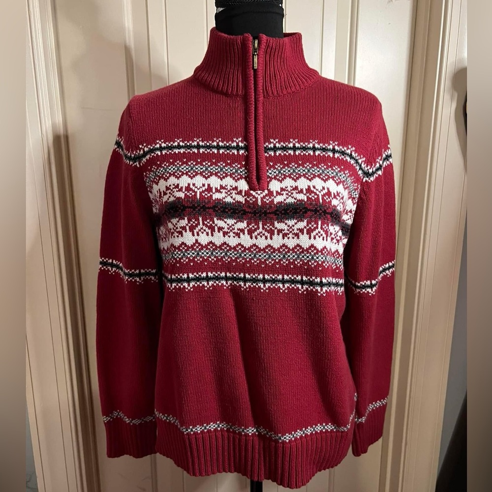 EUC- Croft & Barrow- size L sweater
